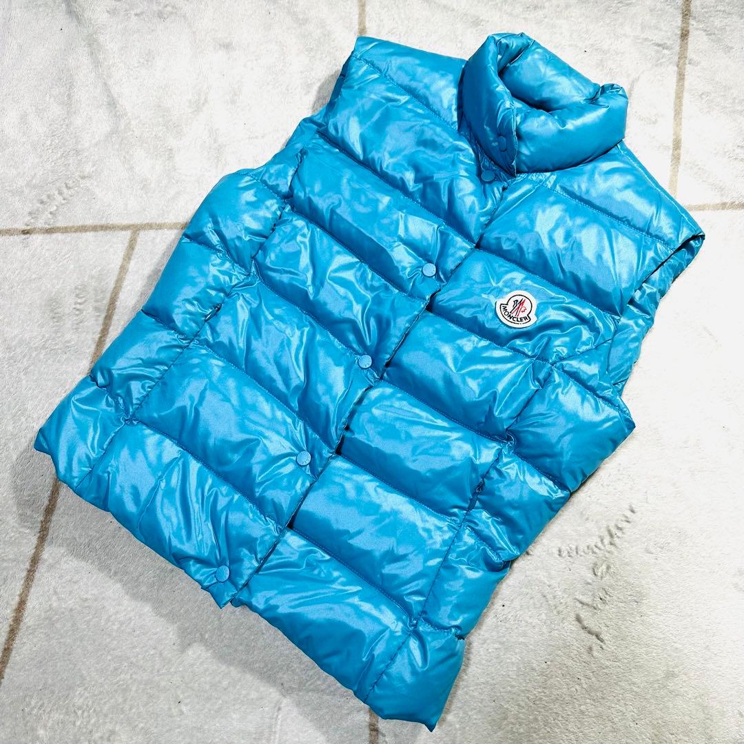 ジ*✨様 MONCLER モンクレール　ダウンベスト ブルー サイズ0 レディー