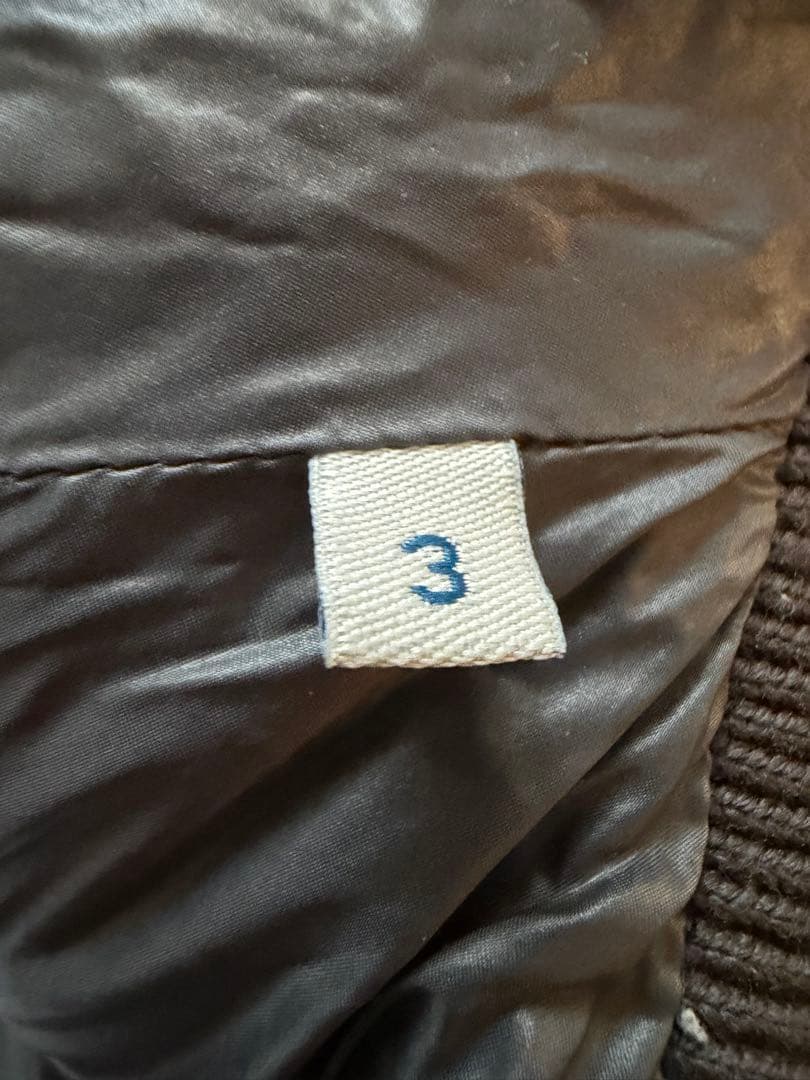 【美品】MONCLER ブラック ダウンベスト サイズ3
