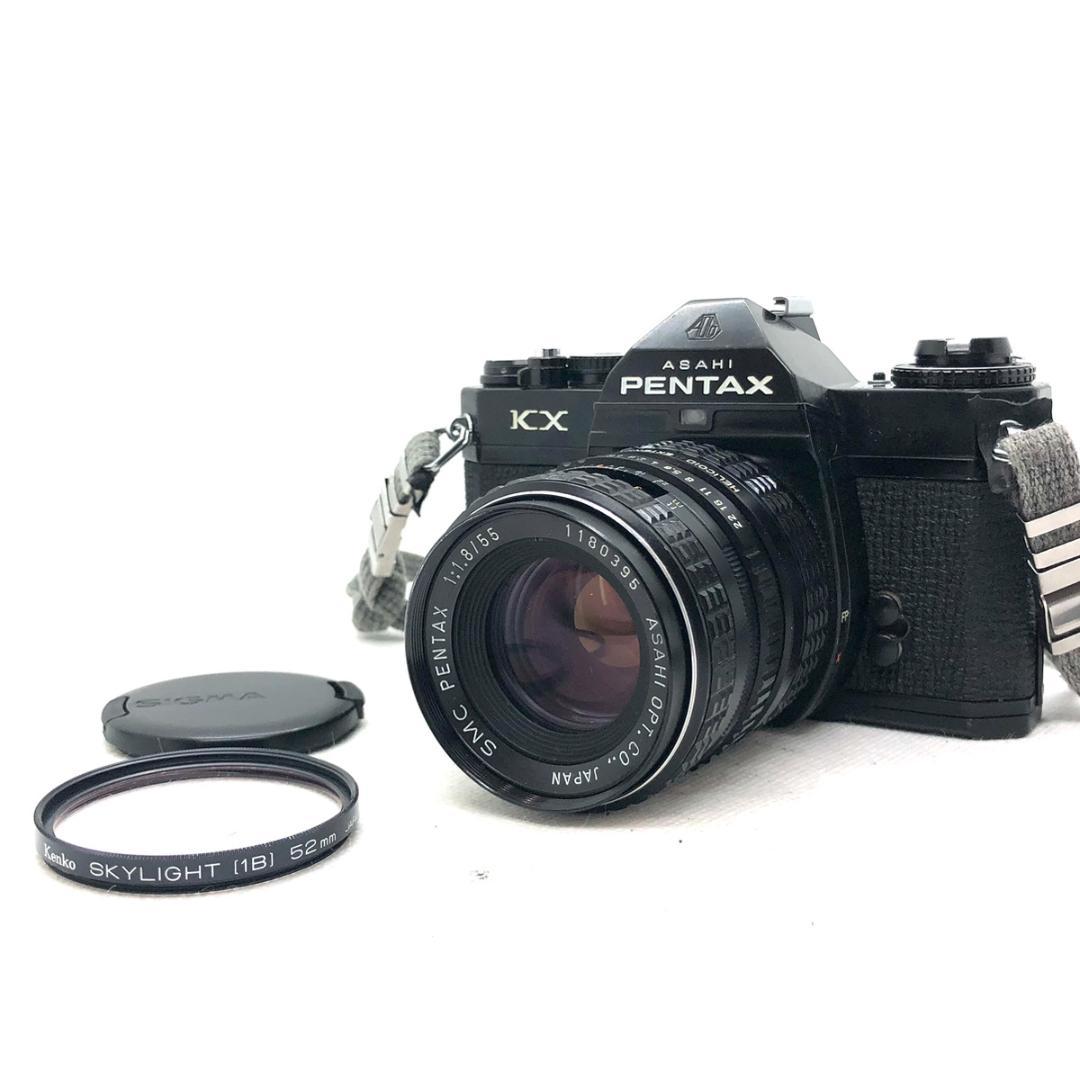 【C6607】分解清掃済み！ PENTAX KX + SMC 55mm F1.8
