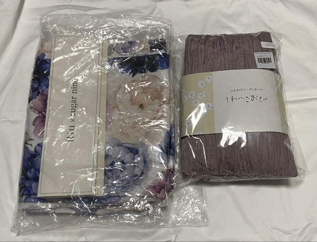 sugar Riuコラボ ブルーアイボリーピオニー浴衣