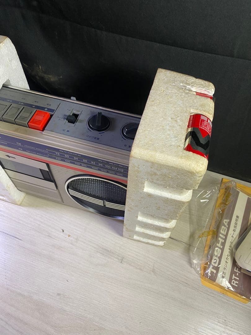 東芝 RT-F42D ラジカセ 動作品 昭和レトロ
