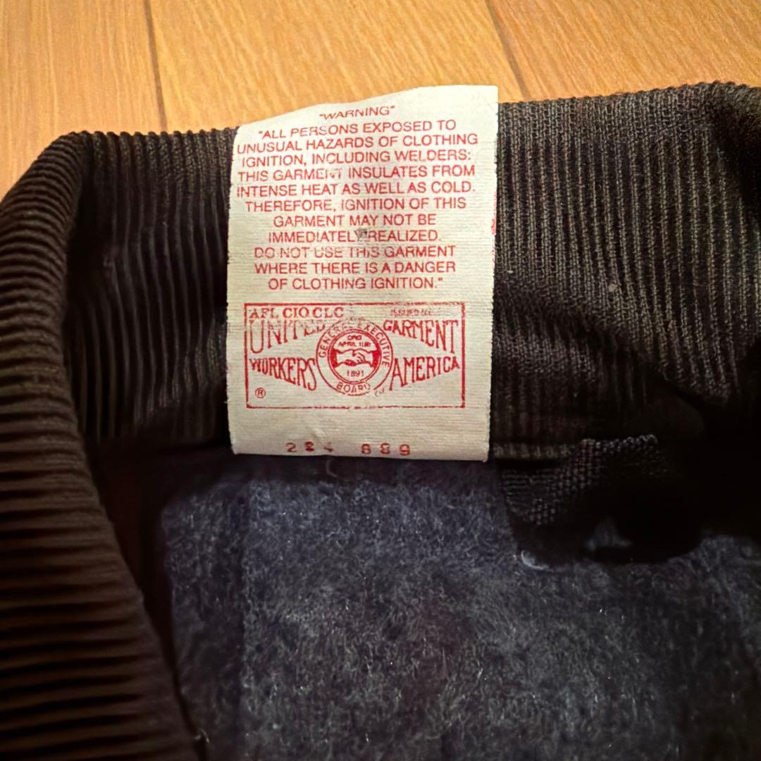 90s USA製 カーハート チョアコート フェード ブラック CB105 40