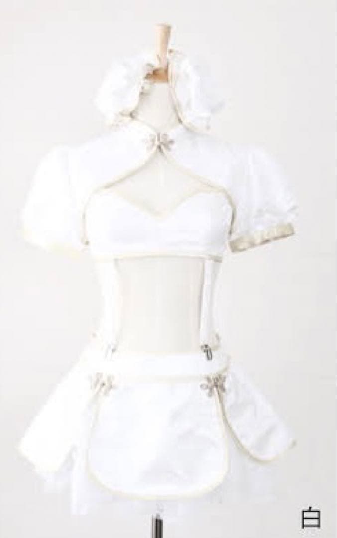 Alter Meサイバーチャイナコスプレ衣装ホワイト M企画 ハロウィン