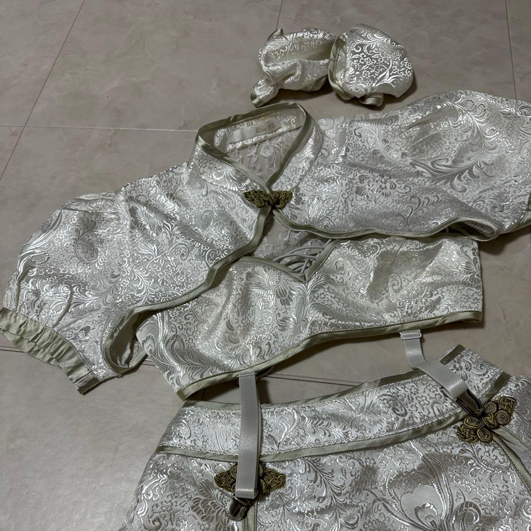 Alter Meサイバーチャイナコスプレ衣装ホワイト M企画 ハロウィン