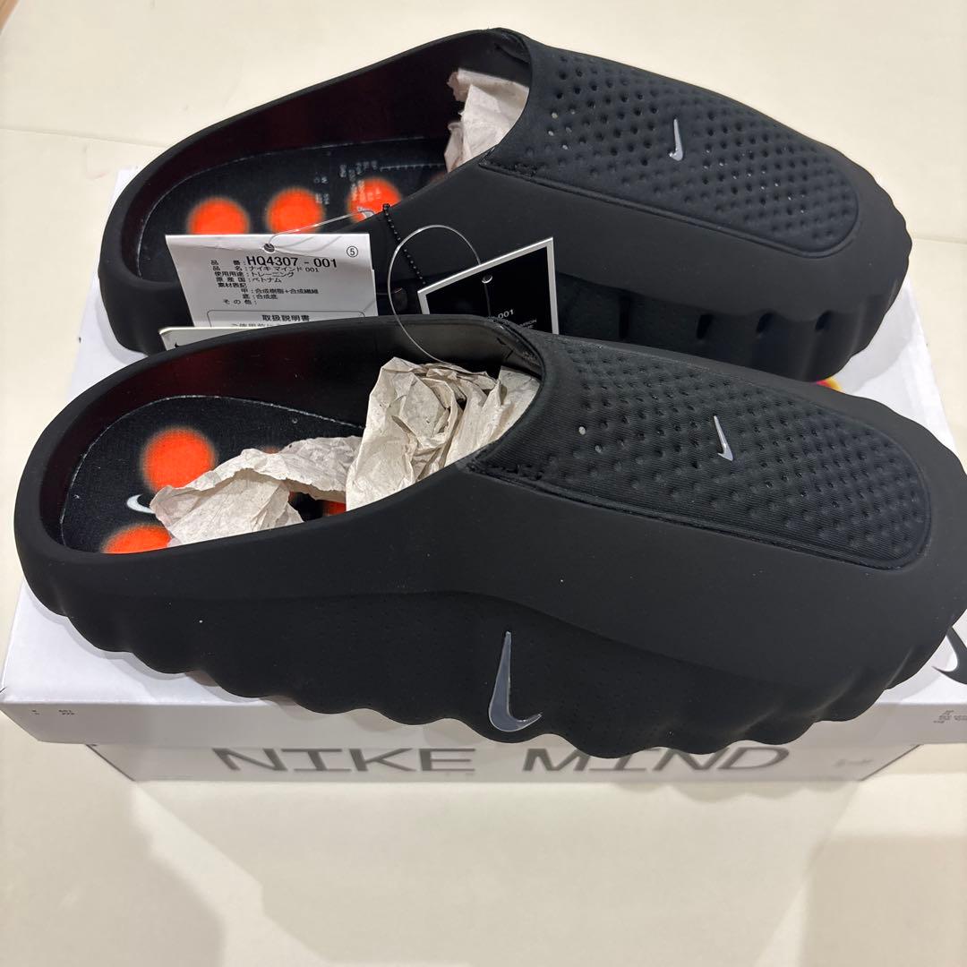 NIKE MIND 001 ブラック サンダル 9