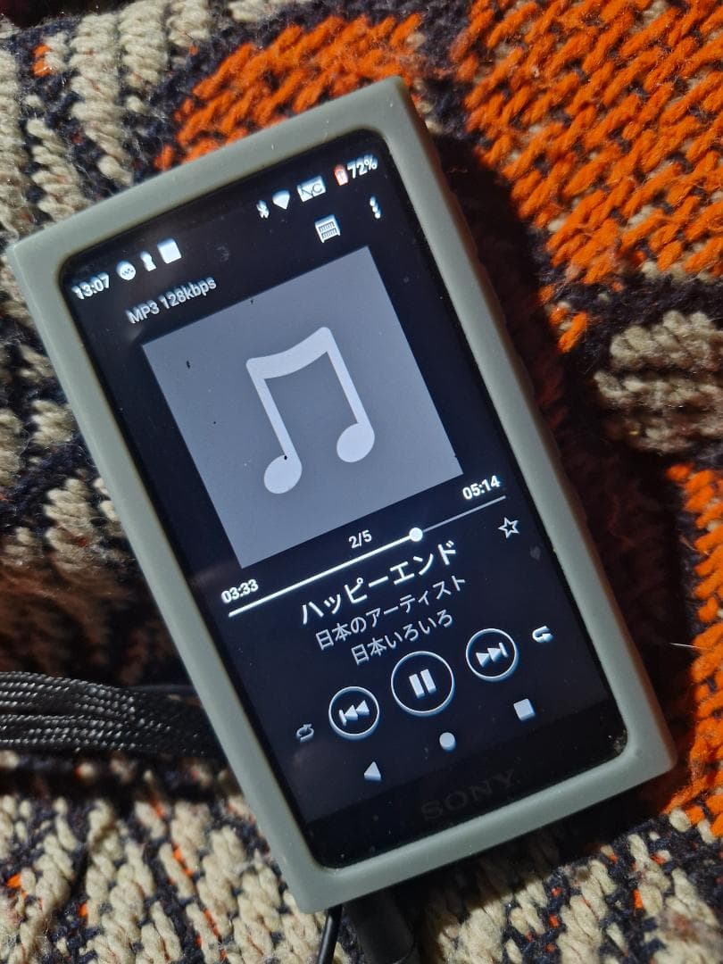 【美品】SONY NW-A105HN（専用イヤホン付き）