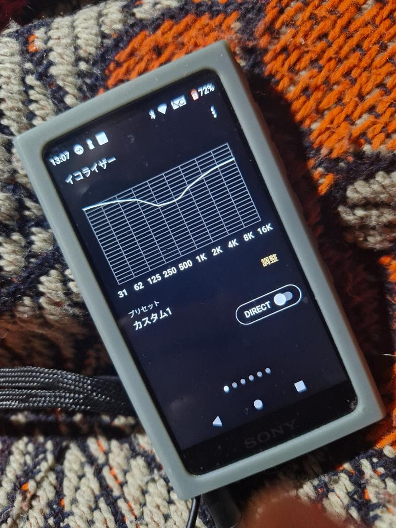 【美品】SONY NW-A105HN（専用イヤホン付き）