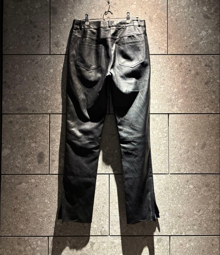 ok.soon new fake leather pants サイズ1