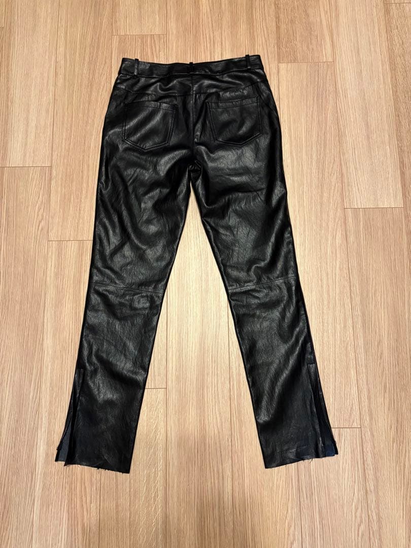 ok.soon new fake leather pants サイズ1