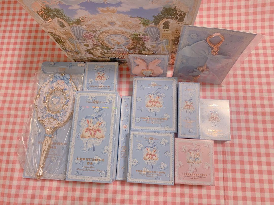 フラワーノーズ　バニーガーデンテイルズ　豪華10点ブルーセット　新作