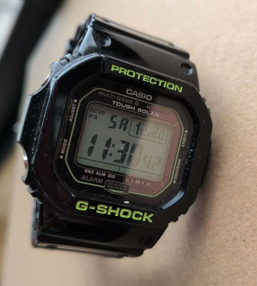 【G-SHOCK】ソーラー