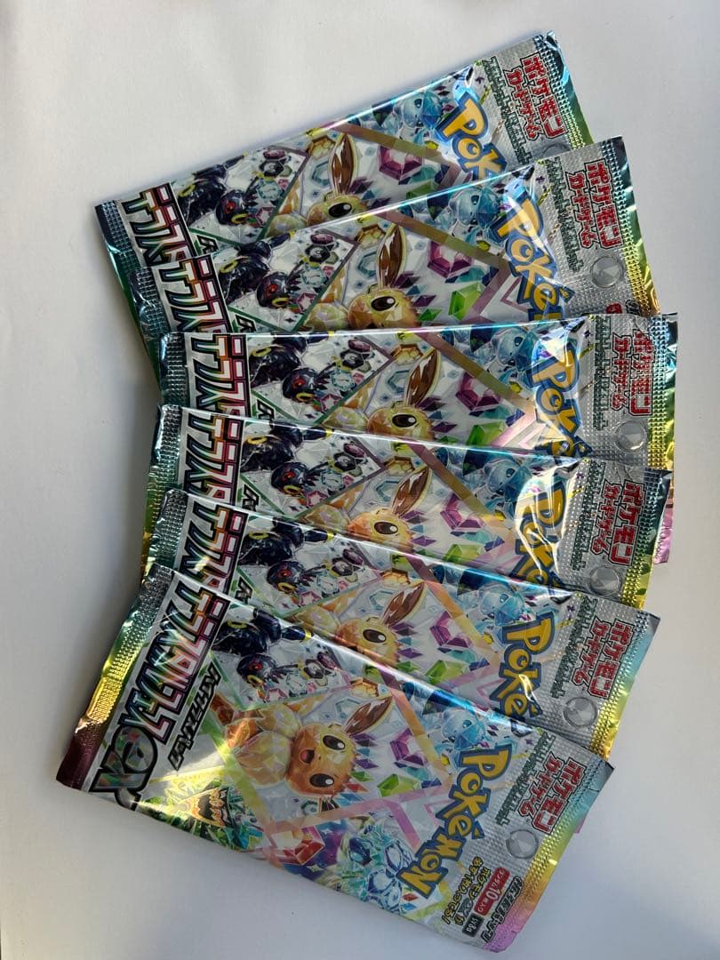 ニンフィアex SAR SV8a テラスタルフェスex バラ６パック付