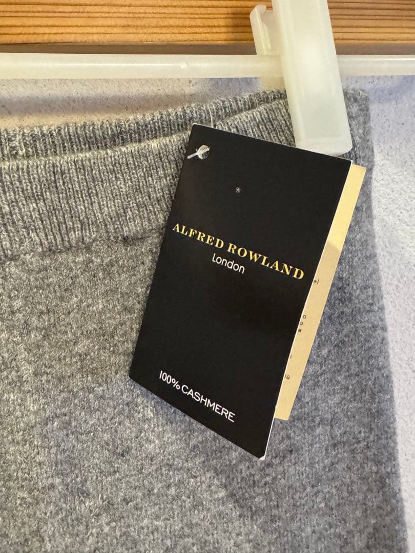 ALFRED ROWLAND London カシミヤ100%レギンス　グレー