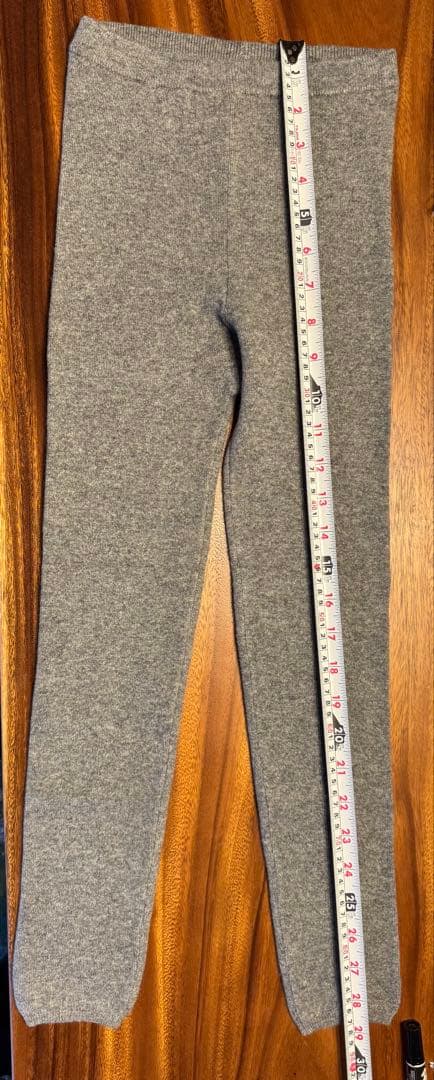 ALFRED ROWLAND London カシミヤ100%レギンス　グレー