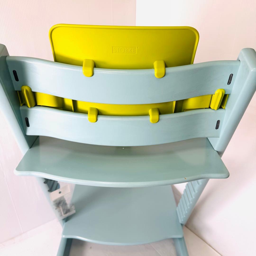 ストッケ　トリップトラップ　ベビーセット アクアブルー 人気カラー