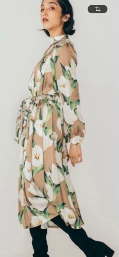 【大人気即完売】<original>花柄プリントワンピース