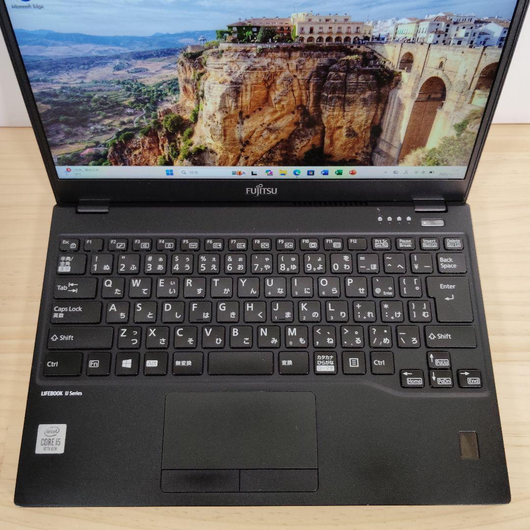 良品 軽量薄型 LIFEBOOK U9310 第10世代i5搭載 オフィス付き