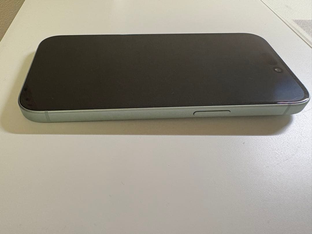 iPhone 15 グリーン 128GB SIMフリー 最大容量90% 純正箱付