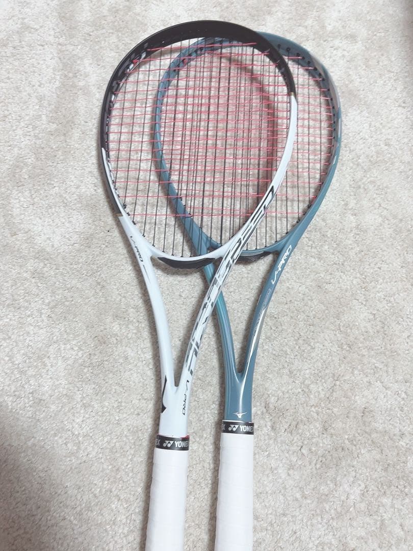 ソフトテニス　ラケット　アクロスピード　v-pro ２本セット