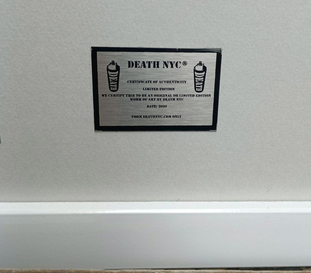 DEATH NYC BC672 サイン、ナンバー、COAあり