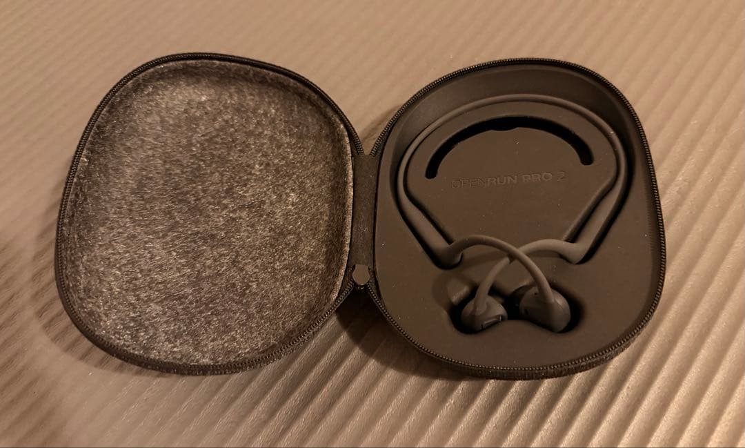 骨伝導イヤホン SHOKZ OPEN RUN PRO ② mini ✨極美品✨