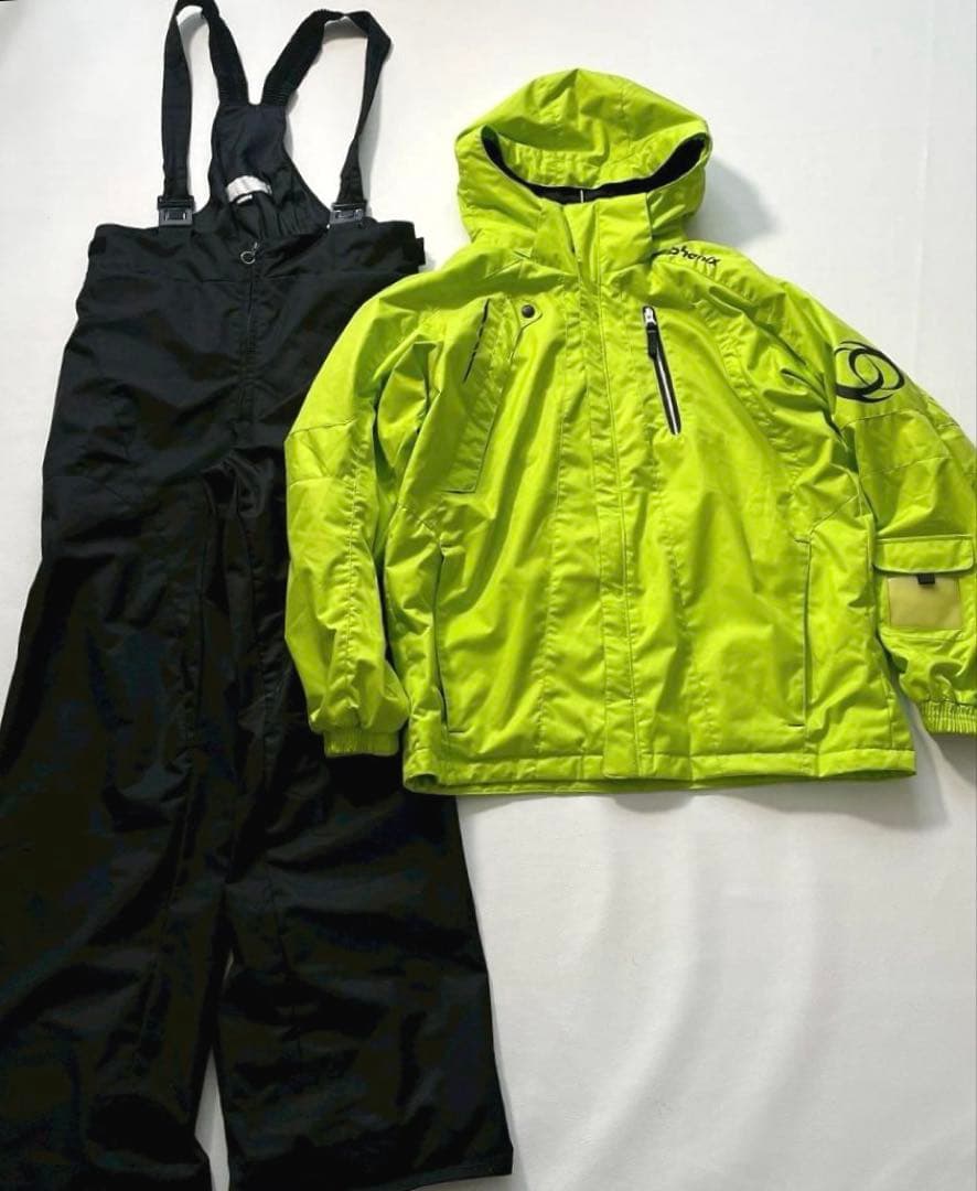 【クニ】フェニックス スキーウェア セットアップ 170 ライムグリーン