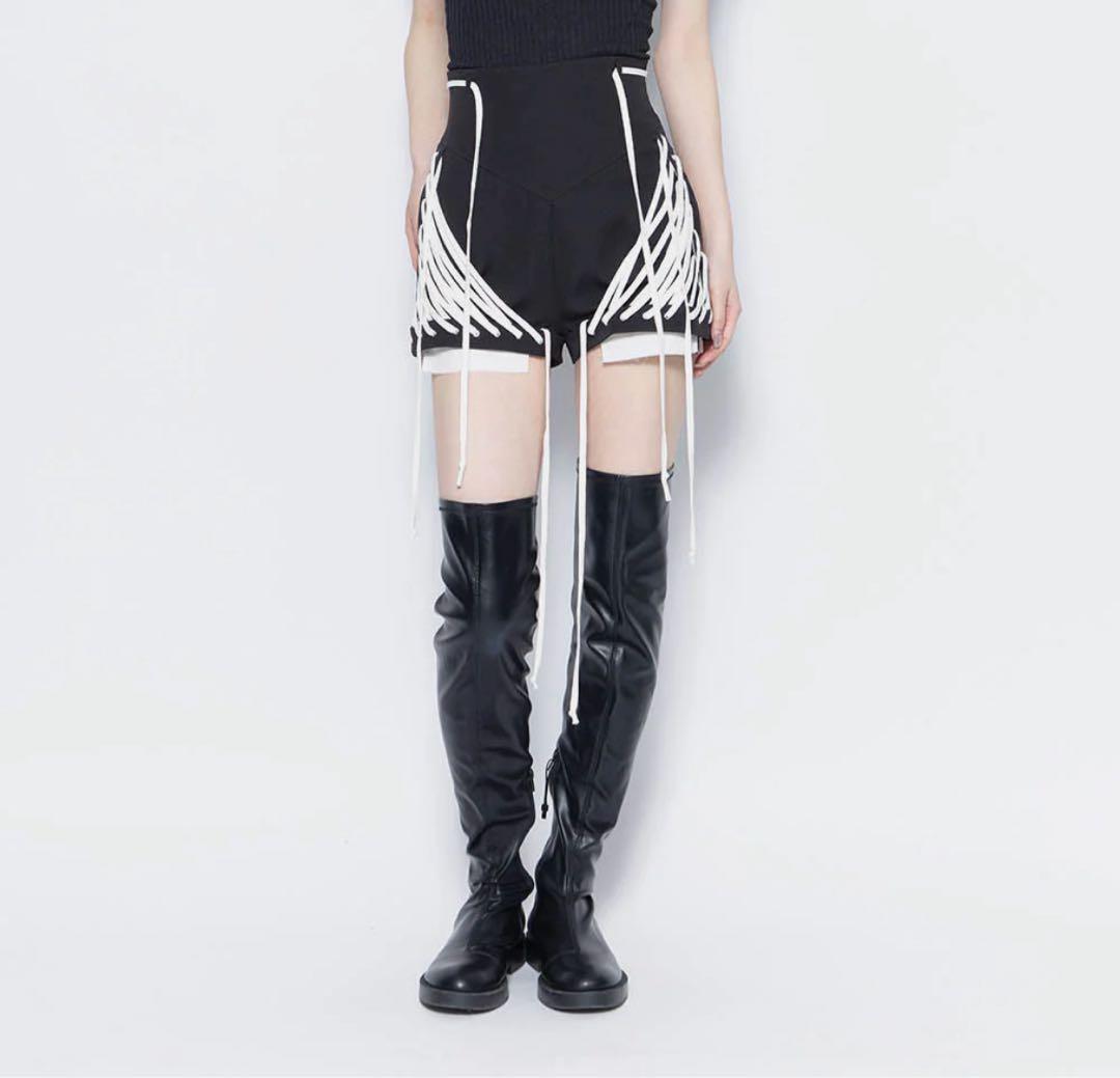 theredthread レースアップショーツ　S lace up shorts