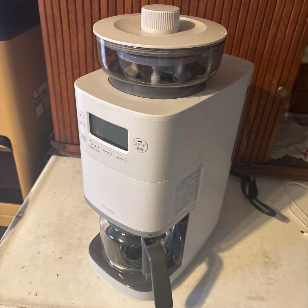 siroca 自動コーヒーメーカー CM-6C261 説明書なし