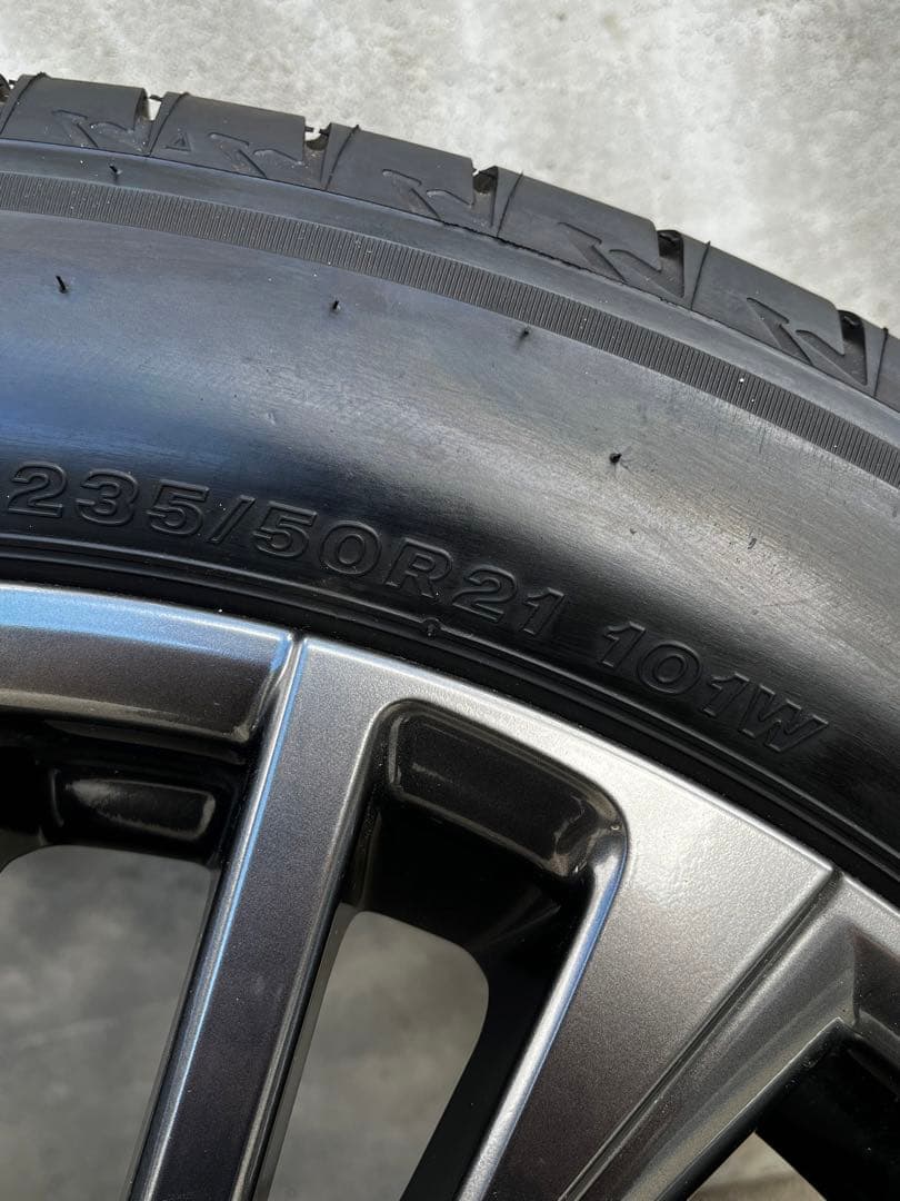 レクサス RX450h+ 純正21インチ タイヤホイール 4本セット 送料込み