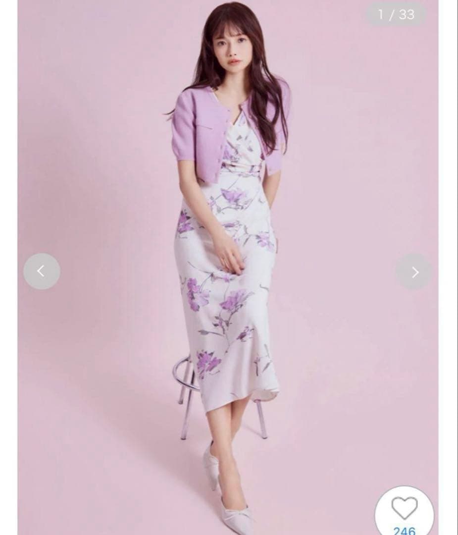 SNIDEL　ノースリーブワンピース