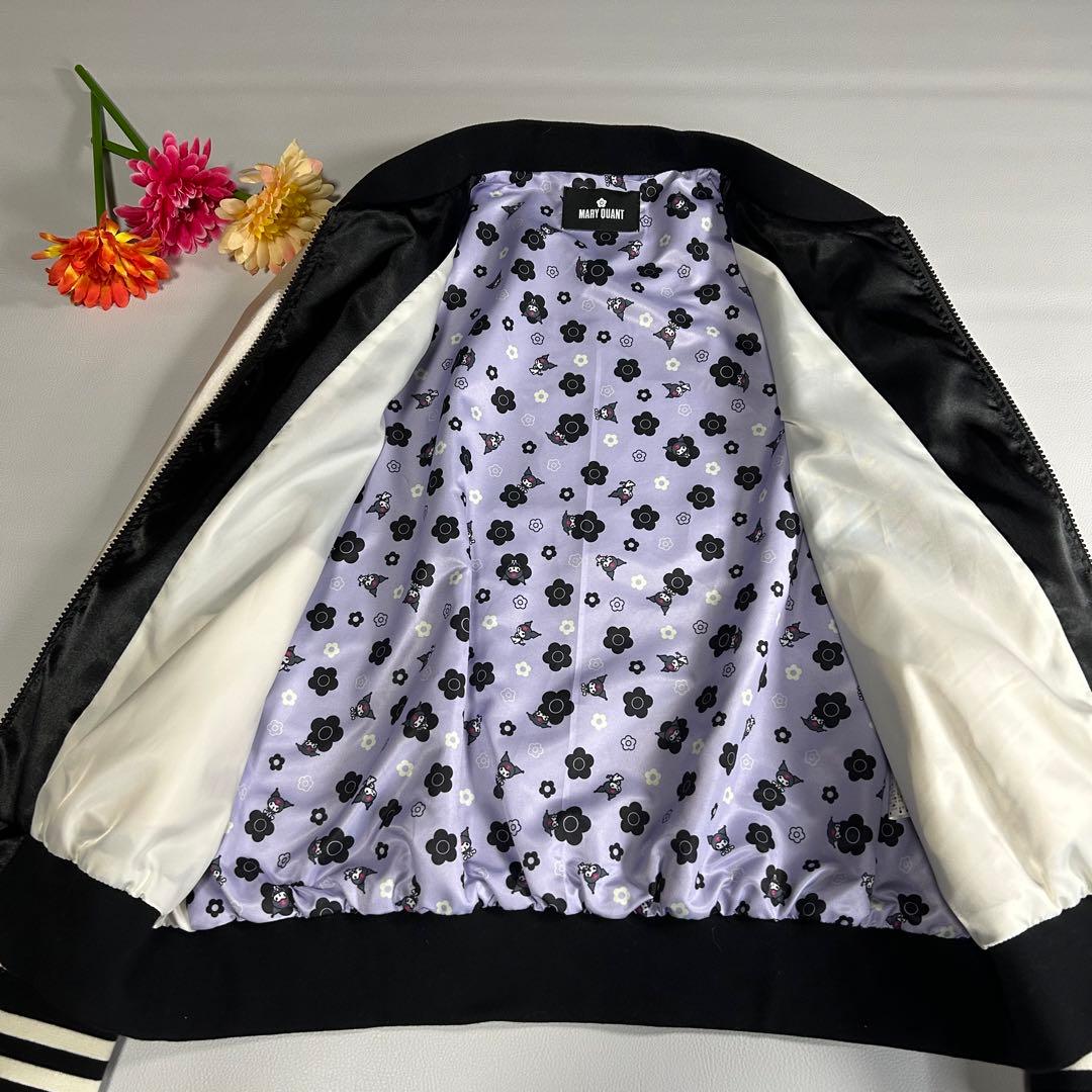 超美品 MARY QUANT Kuromi コラボスカジャン Mサイズ サンリオ