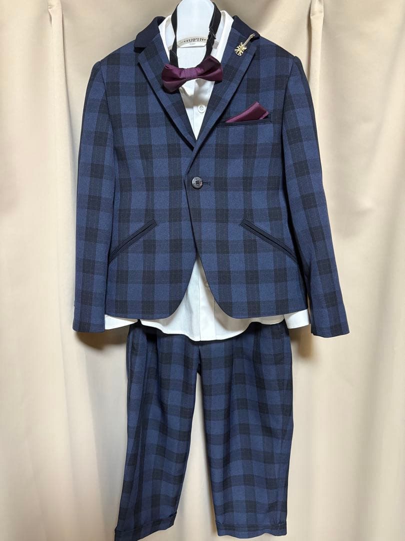 【CHOPIN】110cm 男の子 卒園式 入学式 スーツ6点セット