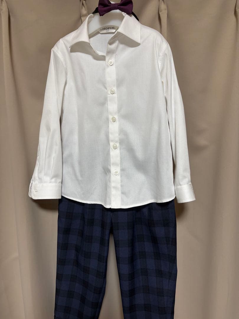 【CHOPIN】110cm 男の子 卒園式 入学式 スーツ6点セット