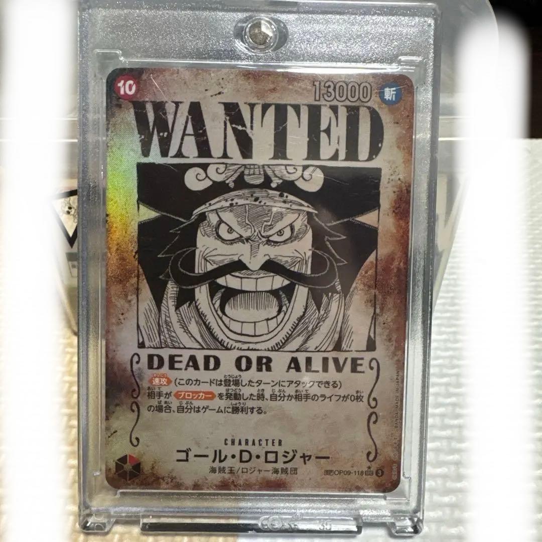 p*n様 ゴール・D・ロジャー　手配書SECパラレル