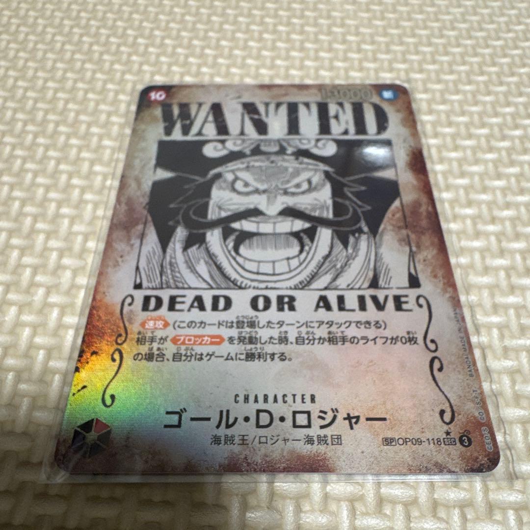 p*n様 ゴール・D・ロジャー　手配書SECパラレル