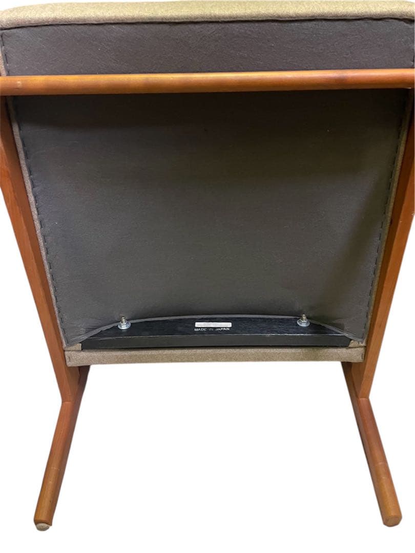 カリモク カリモク家具 ミッドセンチュリー 1人掛けソファ グレー