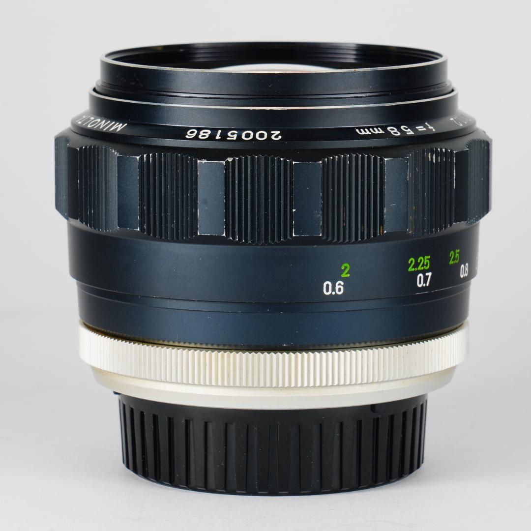 鷹の目の名玉　ミノルタ MC ROKKOR-PG 58mm F1.2 186