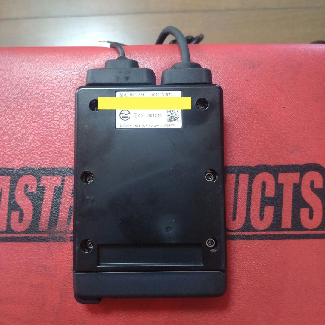 バイク用　ETC　車載器　ミツバ　BE61　（検索用）ETC2.0　1022