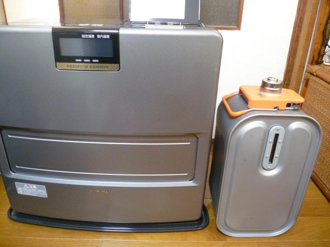 コロナ 石油ファンヒーター プレミアムエディション17畳まで 自動シャッター付