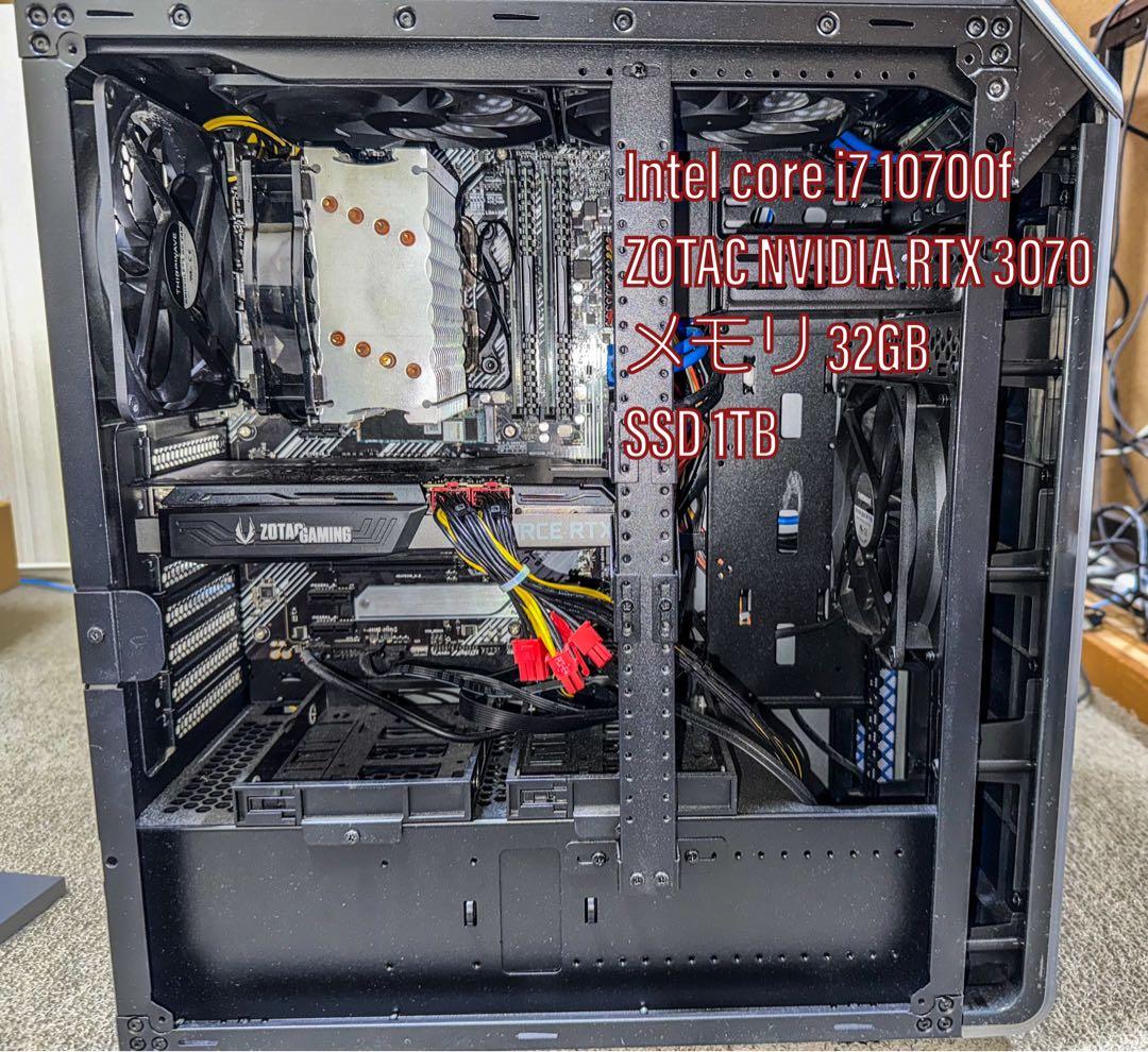 ゲーミングPC Core i7 10700 RTX3070 ガレリア