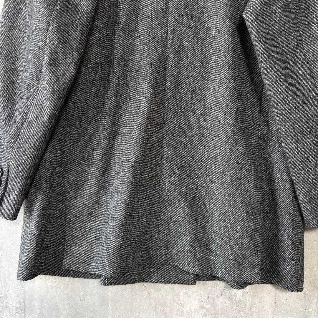 専用　良品✨　プラステ　ウールブレンドリラクシーダブルジャケット　ダークグレー