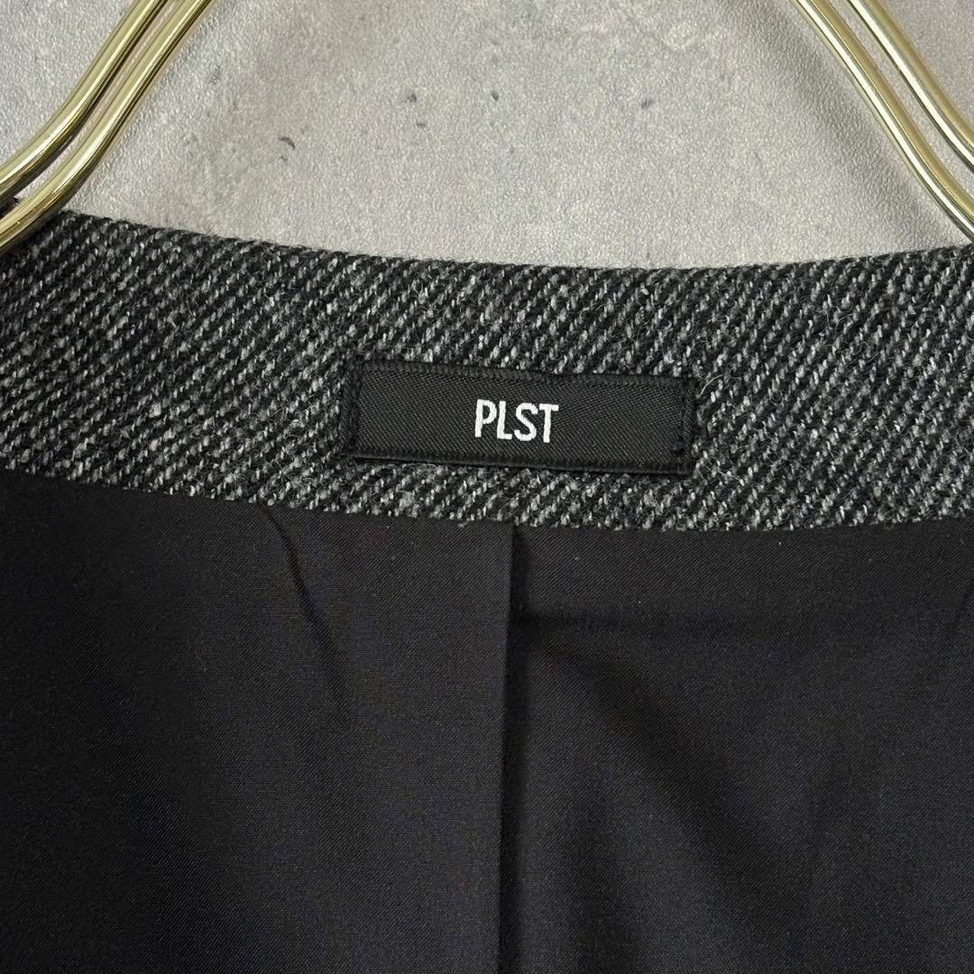 専用　良品✨　プラステ　ウールブレンドリラクシーダブルジャケット　ダークグレー