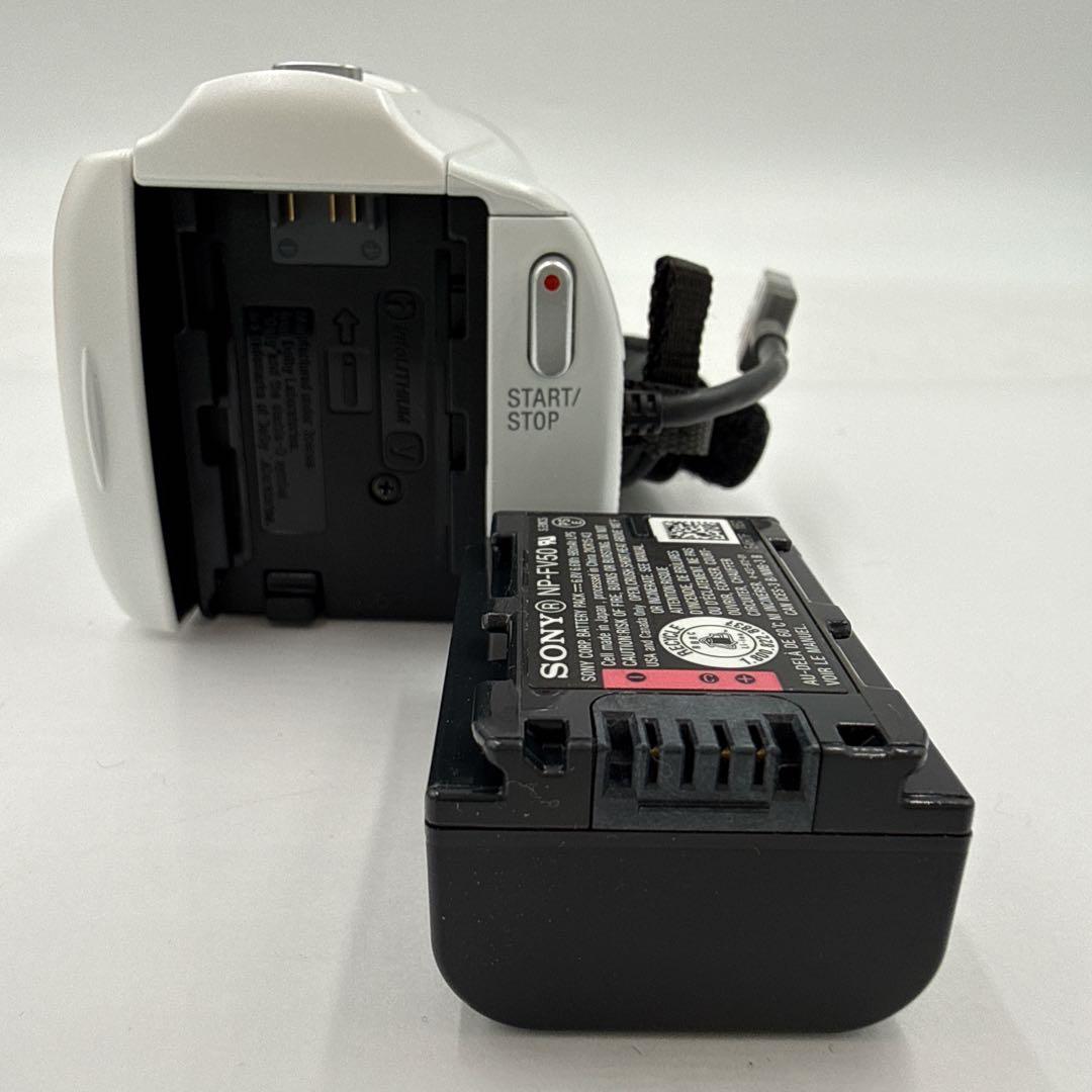 SONY HANDYCAM HDR-CX420 ビデオカメラ ホワイト