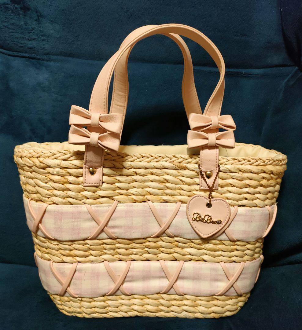 ꒰ 新品・タグ付き ꒱ LIZ LISA かごバッグ