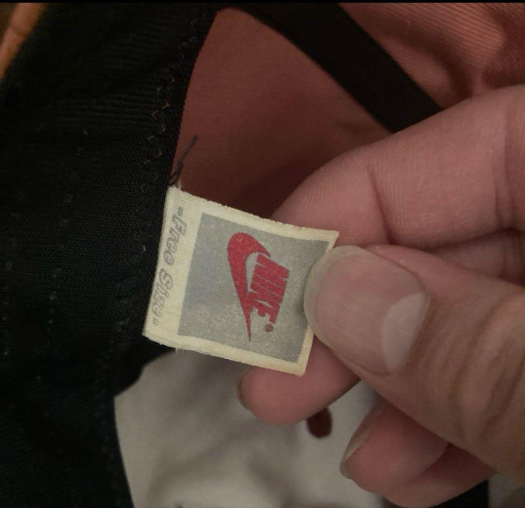 希少　レア　ヴィンテージ　NIKE ナイキ　スウェード　キャップ　90s