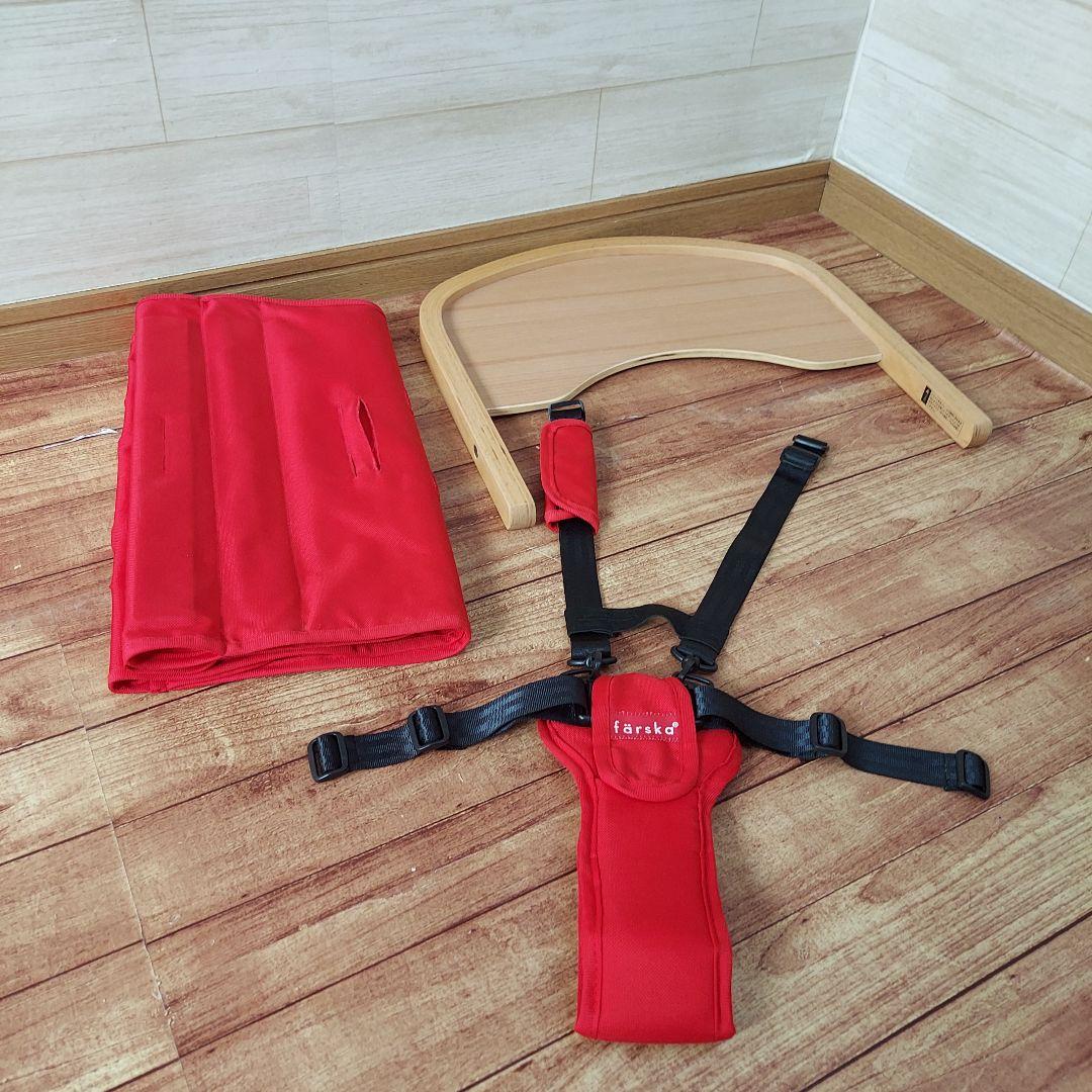 ファルスカ 　スクロール　チェア　プラス 　レッド