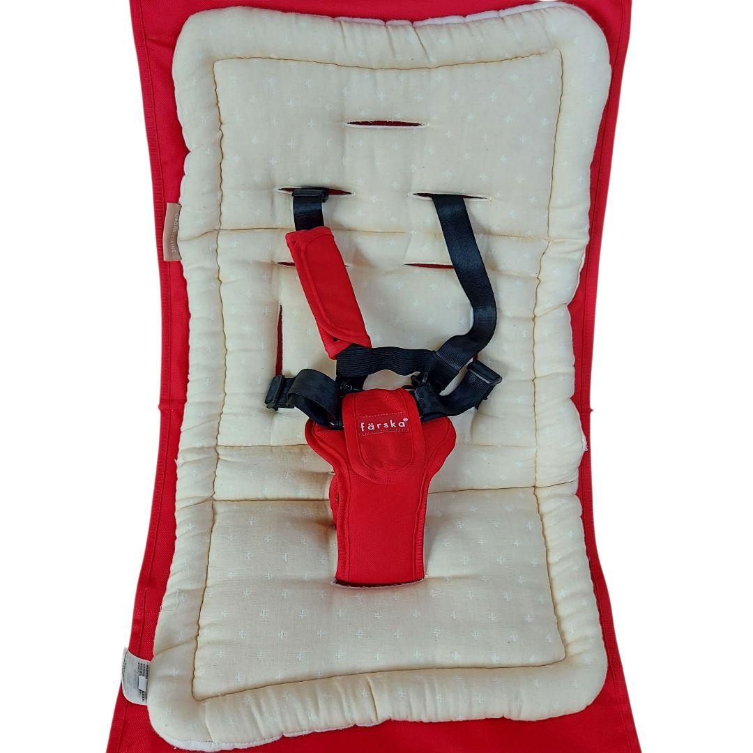 ファルスカ 　スクロール　チェア　プラス 　レッド