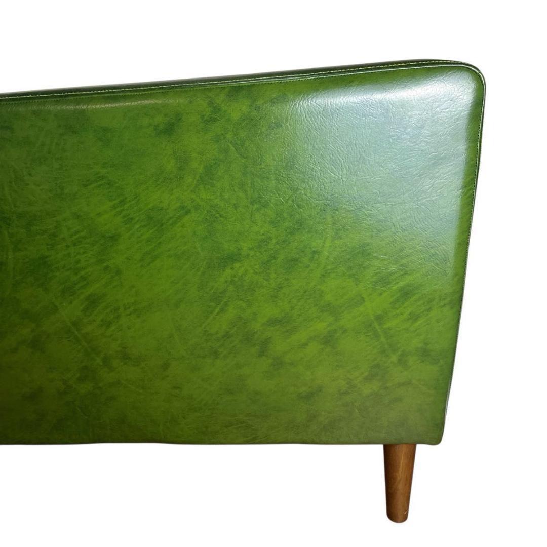 【極美品✨️niko and ...】クラシックダイニング ソファ グリーン