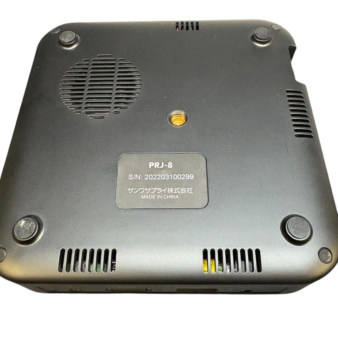 【新品未使用／大特価‼】サンワサプライ モバイルプロジェクター PRJ-8