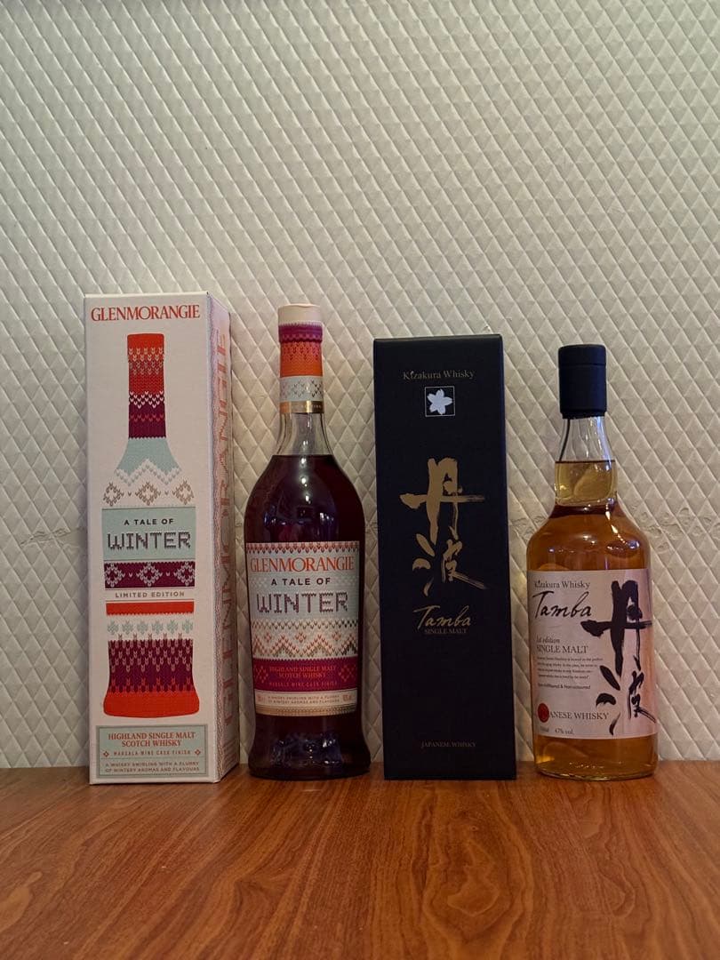 グレンモーレンジィ winter 丹波 1st edition 2本セット。